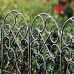 Забор с ковкой